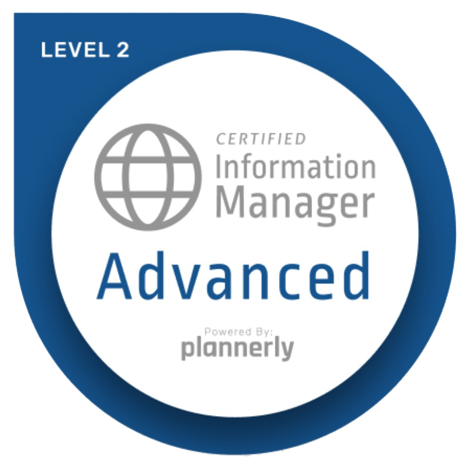 Info Manager - Advaced - Plannerly Logo